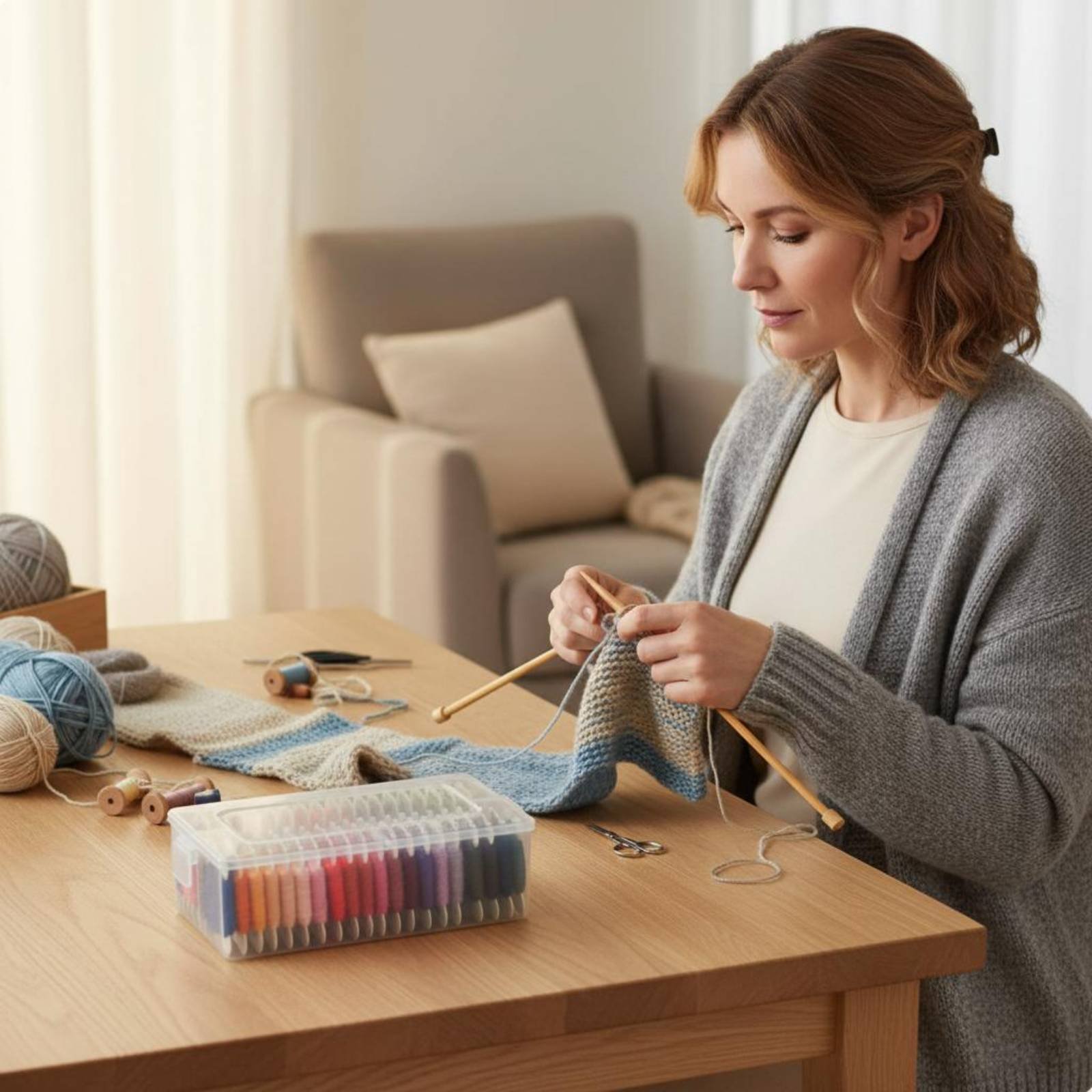 Embroidery Floss - Zestaw nici do haftowania, wielokolorowy zestaw