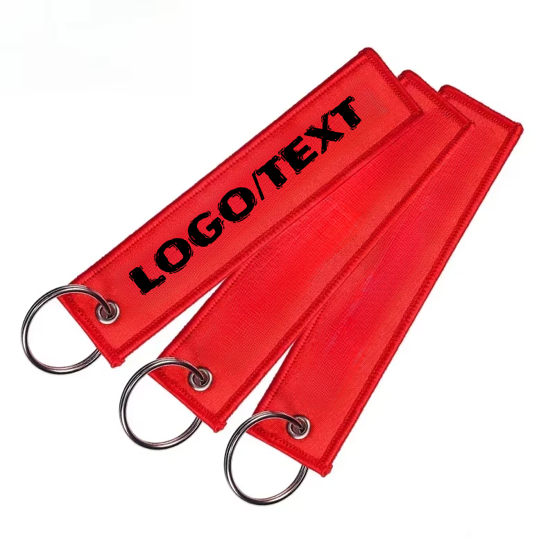 Embroidery Logo - Personalizowany brelok do kluczy z logo,
