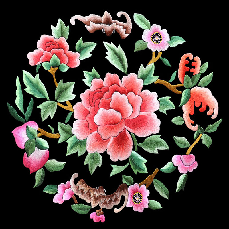 Embroidery Running Stitch - Zestaw do haftowania jedwabiem dla początkujących