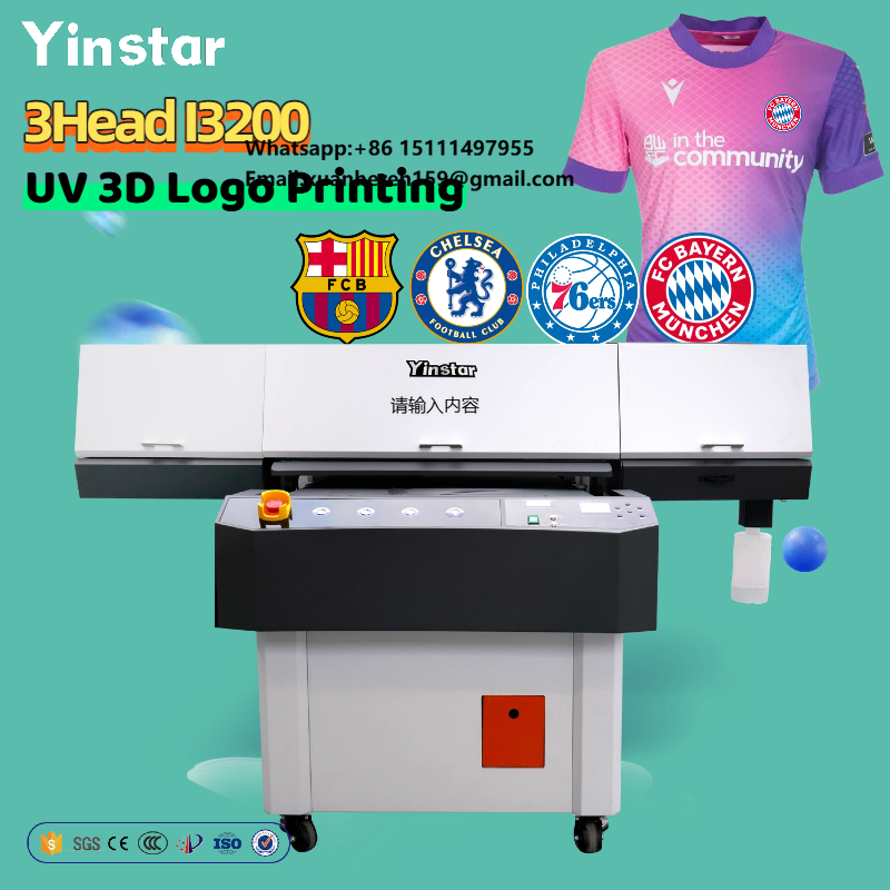 Embroidery Logo - Drukarka Yinstar Custom TPU Patch Printer