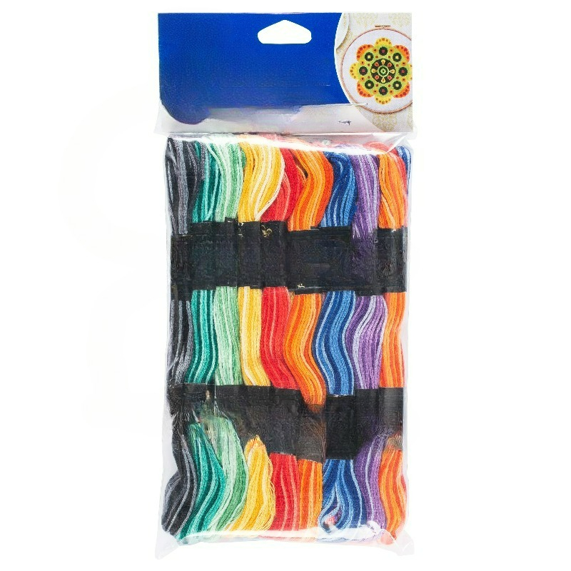 Embroidery Floss - Zestaw nici do haftowania, 1 sztuka