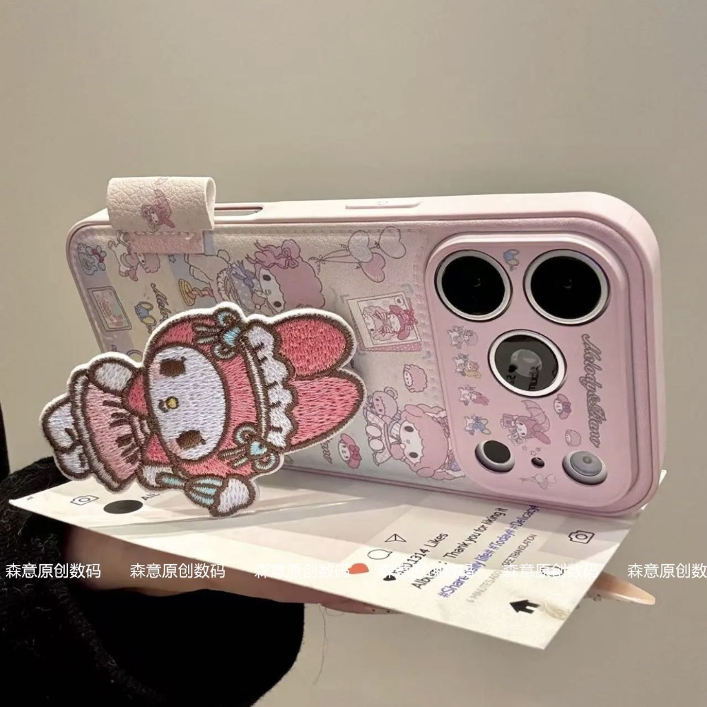 Embroidery Texture - Urocze etui na telefon z haftem
