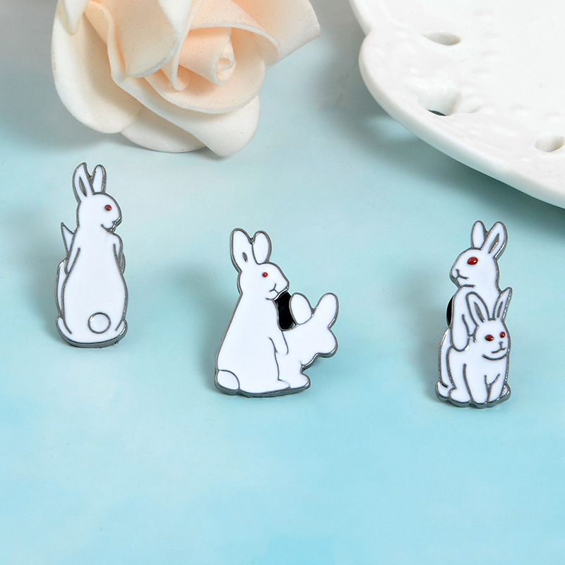 Broszka przypinki zwierzęta kr – Embroidery Rabbit recenzja i cena