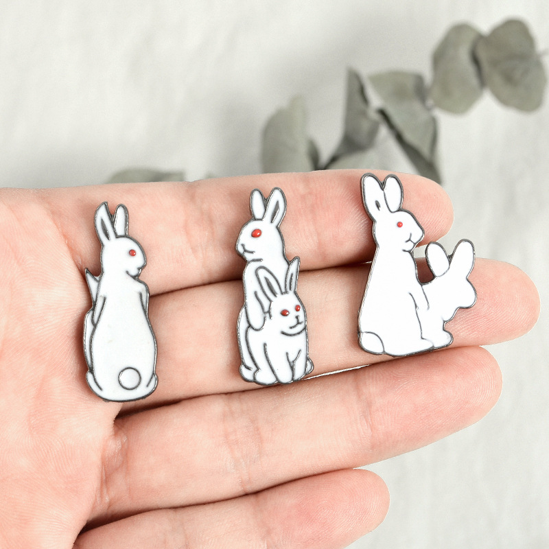 Broszka przypinki zwierzęta kr – Embroidery Rabbit recenzja i cena
