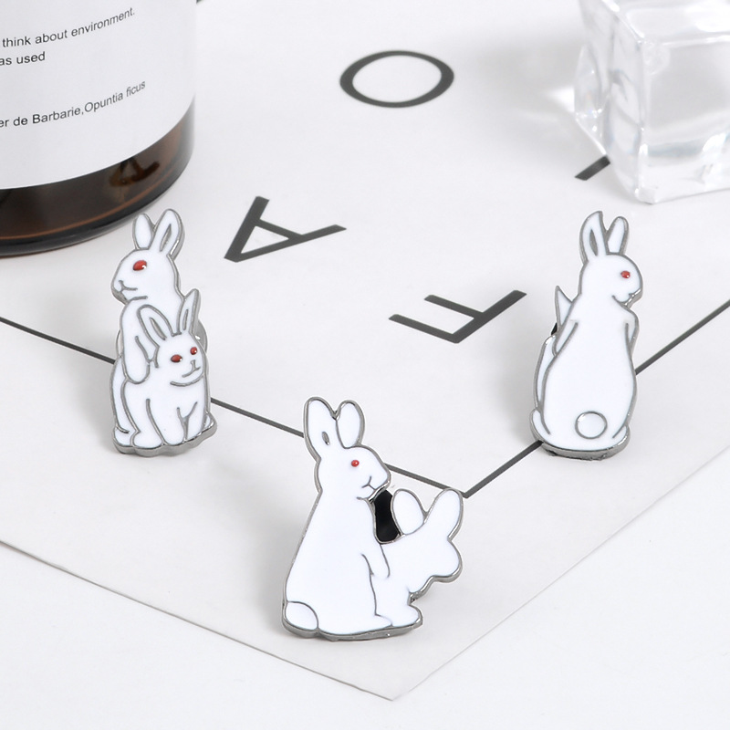 Broszka przypinki zwierzęta kr – Embroidery Rabbit recenzja i cena