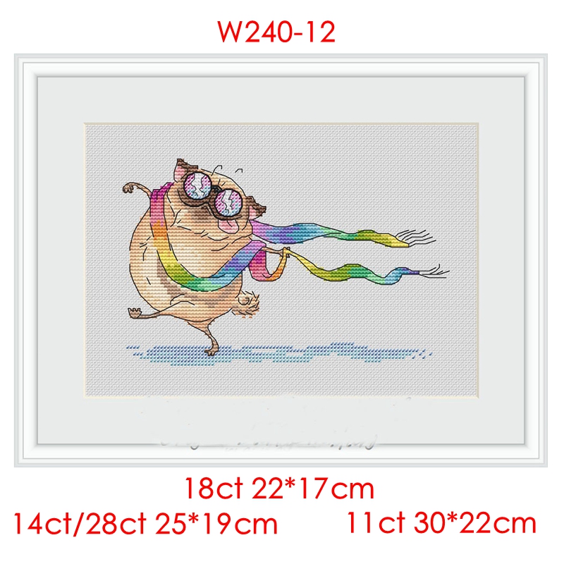 Zestaw do haftu krzyżykowego d – Embroidery Running Stitch recenzja i cena