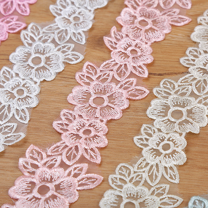 5CM szerokość haftowany kwiat  – Embroidery Flower Pattern recenzja i cena