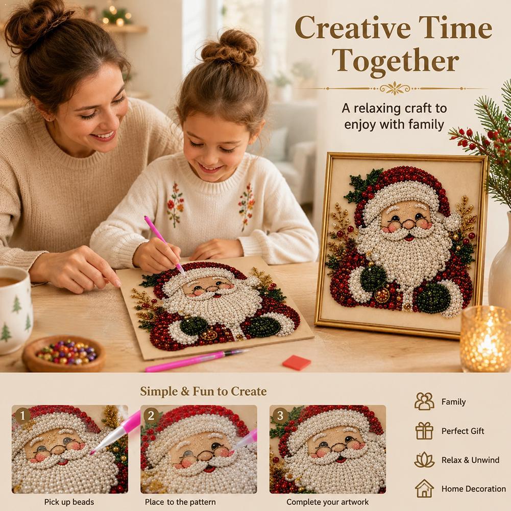 Świąteczny Zestaw DIY z Perłam – Embroidery Xmas recenzja i cena