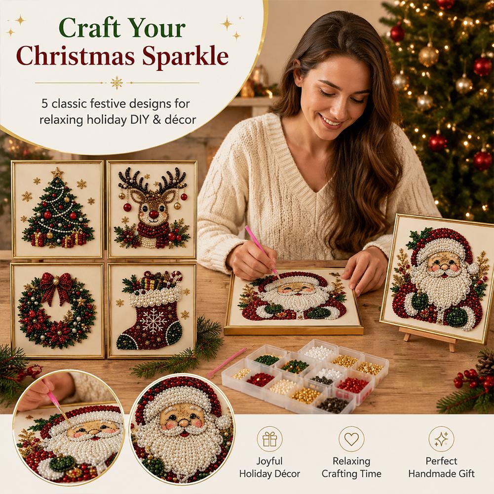 Świąteczny Zestaw DIY z Perłam – Embroidery Xmas recenzja i cena