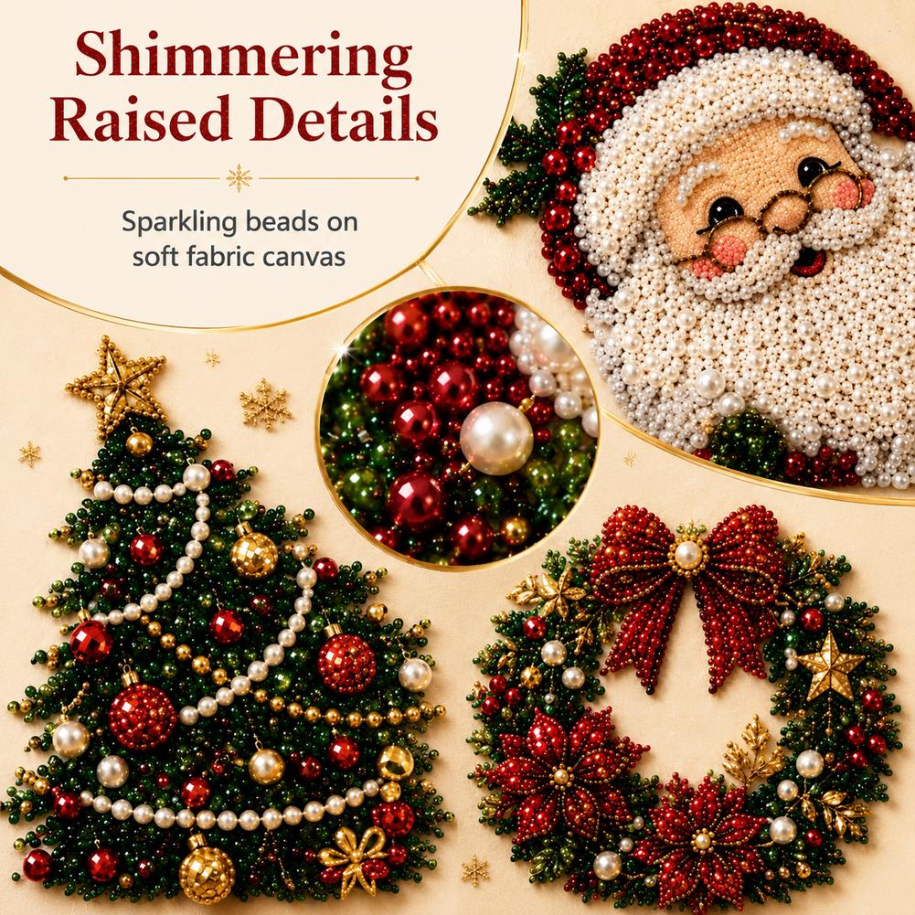 Świąteczny Zestaw DIY z Perłam – Embroidery Xmas recenzja i cena