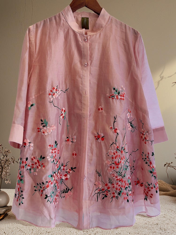 Wysokiej jakości bluzka damska – Embroidery Men Shirt recenzja i cena