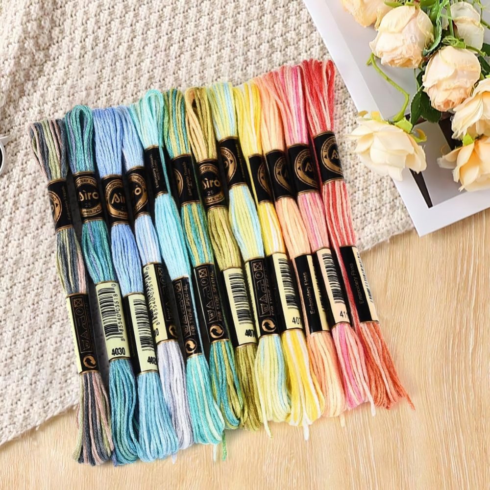 12 motków, 105 jardów, 6-nitko – Embroidery Floss recenzja i cena