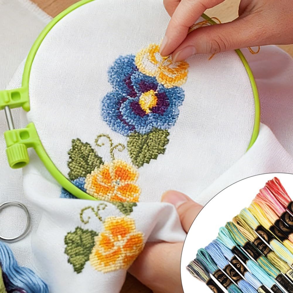 12 motków, 105 jardów, 6-nitko – Embroidery Floss recenzja i cena