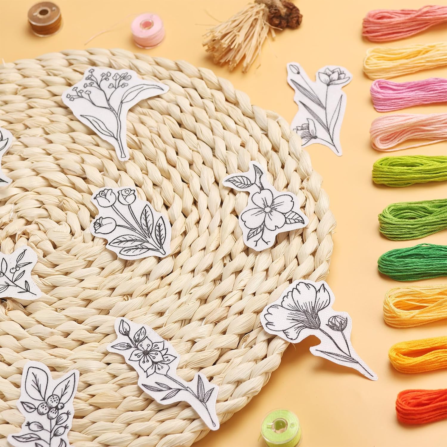 50 szt. Rozpuszczalnych w wodz – Embroidery Web recenzja i cena