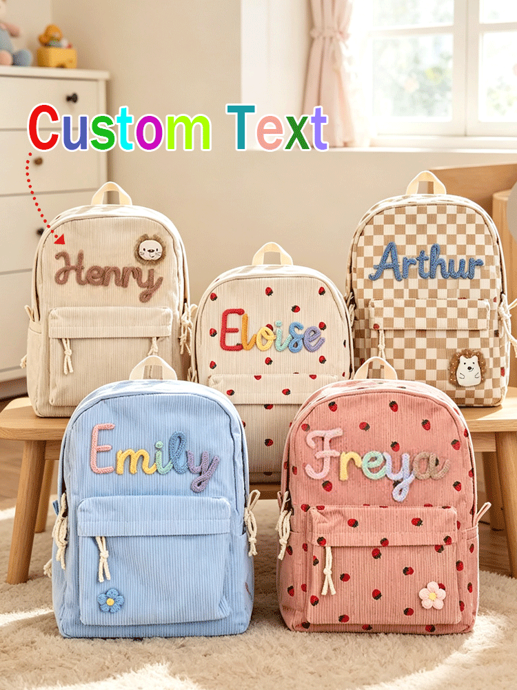 [Personalizowany] Plecak szkol – Embroidery Motif recenzja i cena