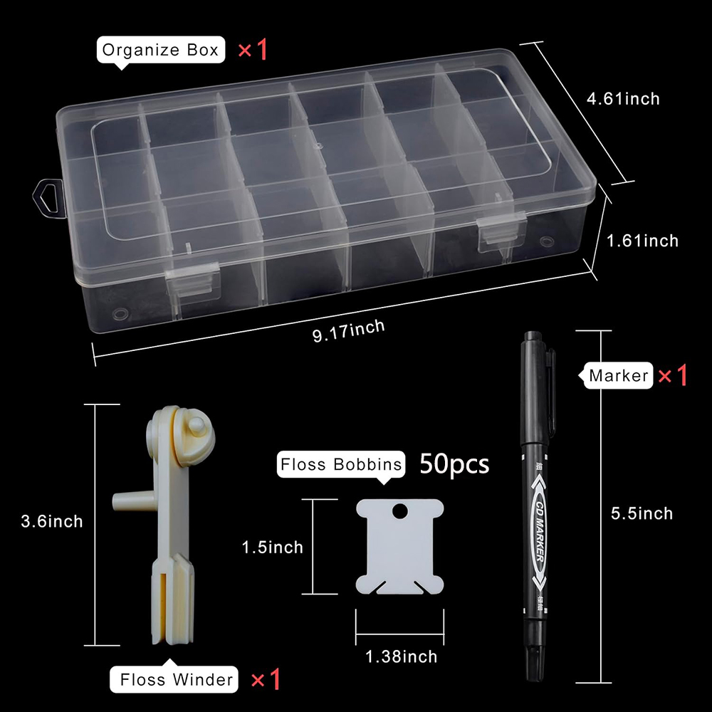 Organizer na nici do haftowani – Embroidery Floss recenzja i cena