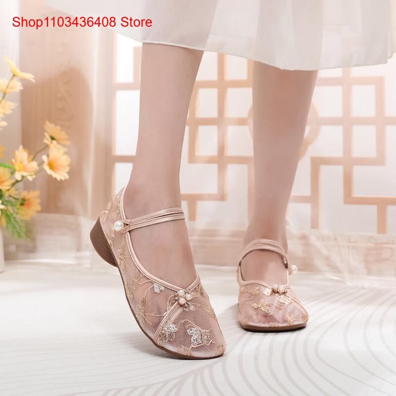 Nowe siateczkowe buty na niski – Embroidery Shoes recenzja i cena