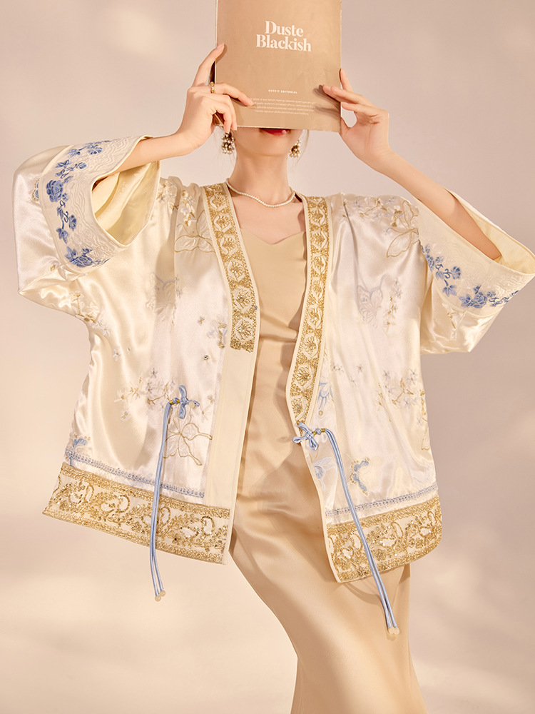 Wiosenna luksusowa kurtka dams – Embroidery Jacket recenzja i cena