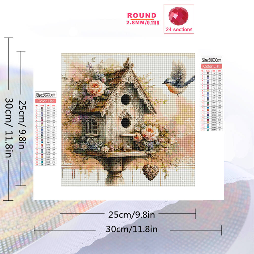 Evershine Diamentowe Malowanie – Embroidery Flower Pattern recenzja i cena