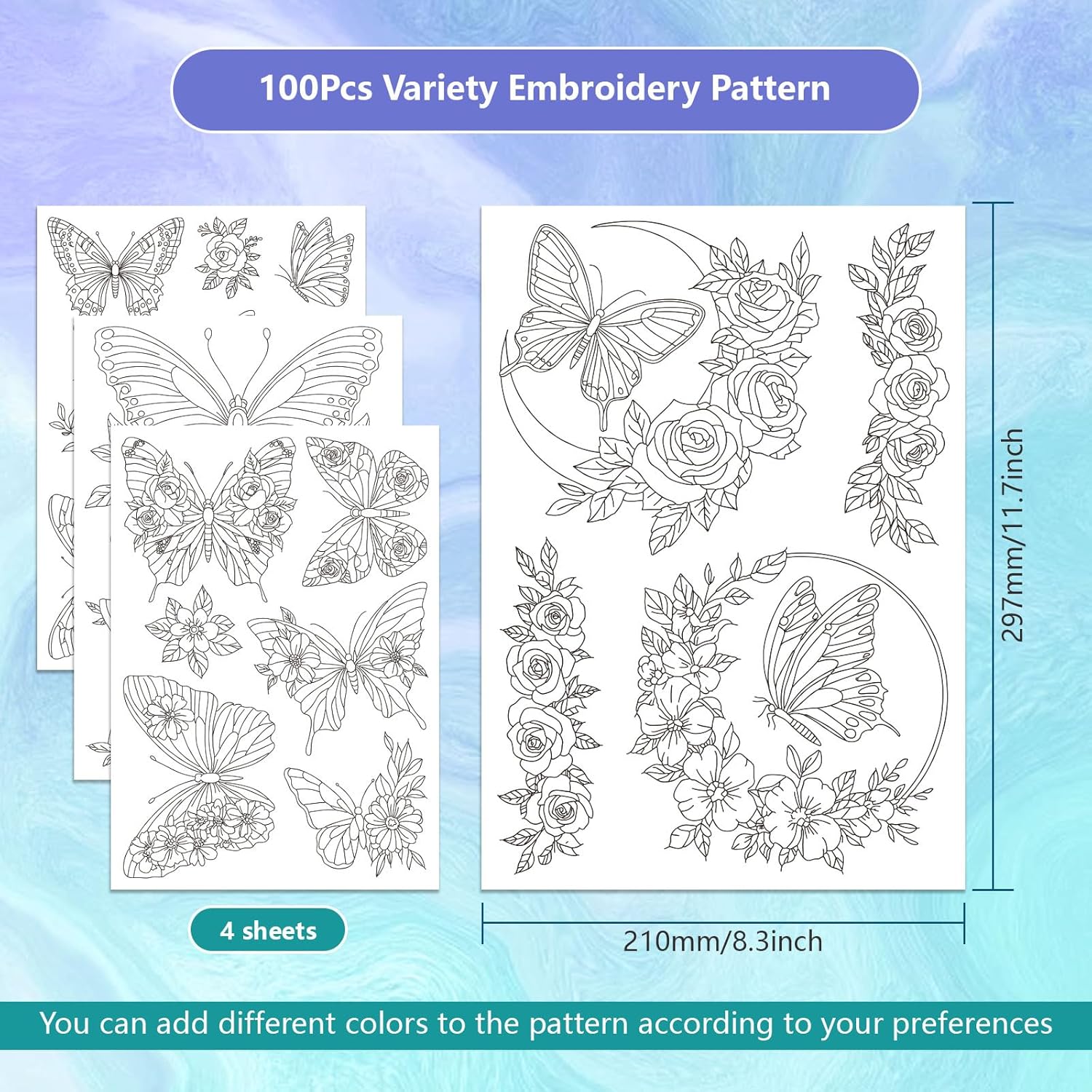 Stabilizator do haftu rozpuszc – Embroidery Flower Pattern recenzja i cena