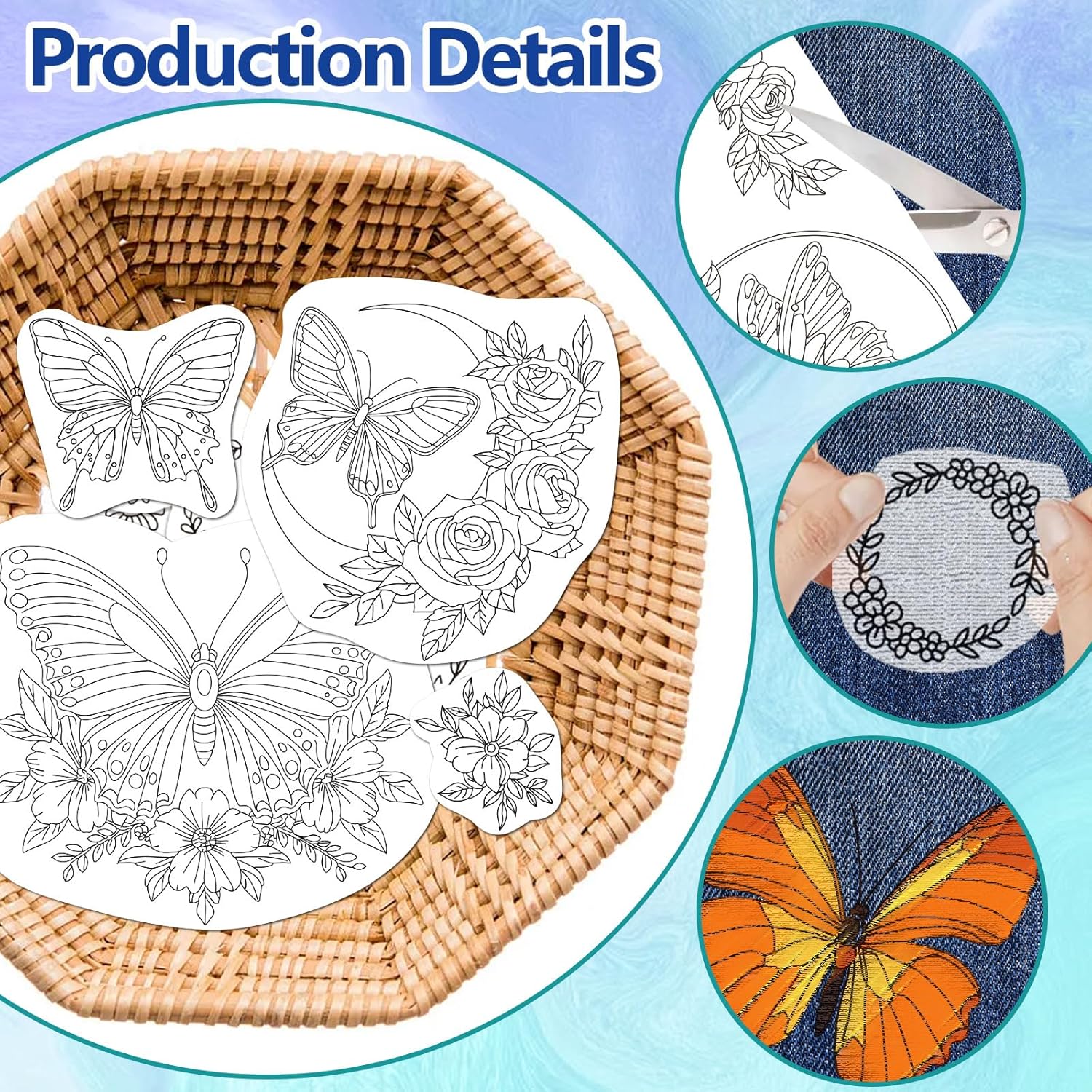 Stabilizator do haftu rozpuszc – Embroidery Flower Pattern recenzja i cena