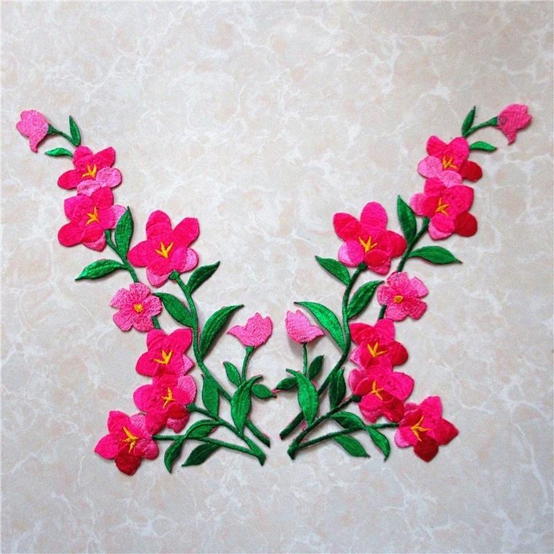 1/2 szt. Ładna niebieska naszy – Embroidery Flower Pattern recenzja i cena