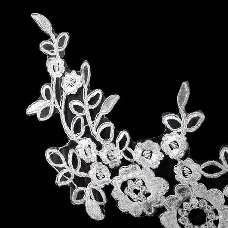 1 para haftów na kwiatowy wzór – Embroidery Flower Pattern recenzja i cena