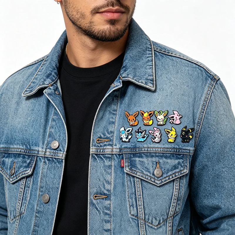 Gorący zestaw 9 przypinek anim – Embroidery Textile recenzja i cena