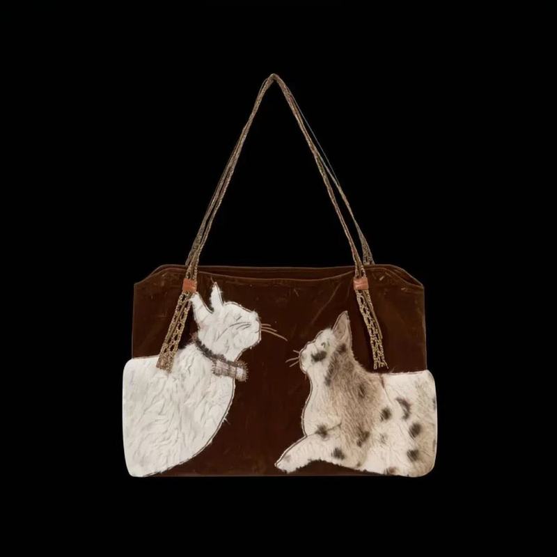 Urocza torba typu tote z motyw – Embroidery Texture recenzja i cena