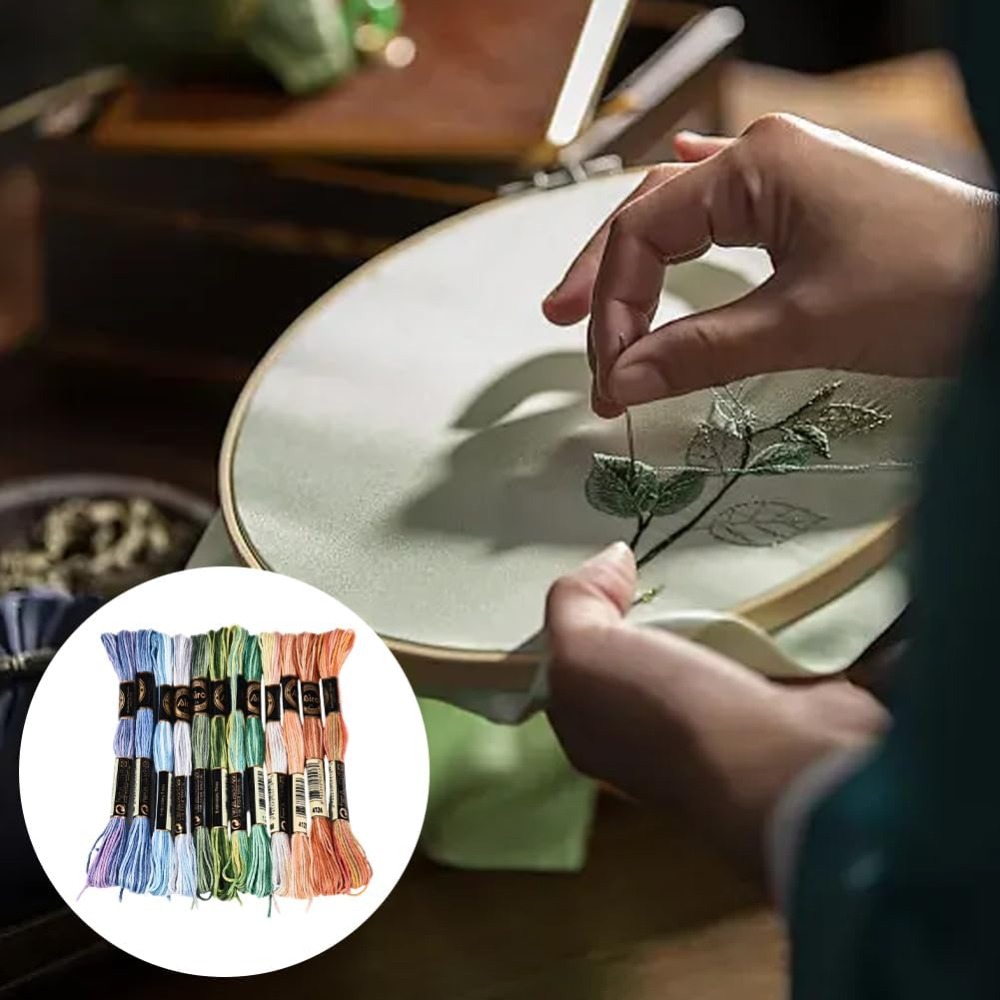 12 motków, 105 jardów, mulina  – Embroidery Floss recenzja i cena