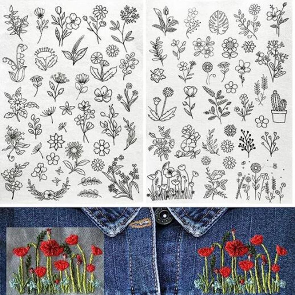 Kreatywny papier przyszywany h – Embroidery Flower Pattern recenzja i cena
