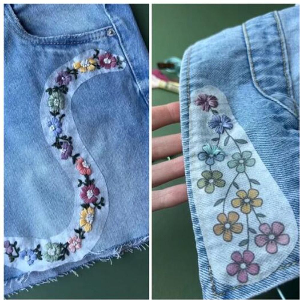 Kreatywny papier przyszywany h – Embroidery Flower Pattern recenzja i cena