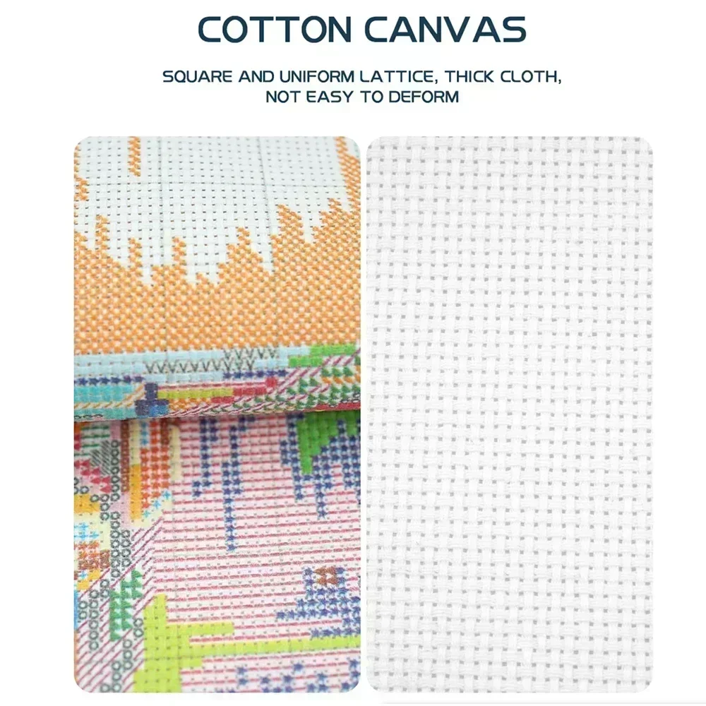 Zestaw do haftu krzyżykowego z – Embroidery Running Stitch recenzja i cena