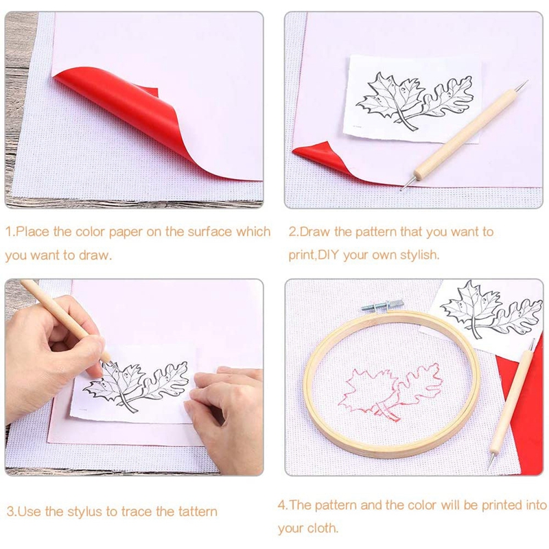 10 sztuk papier transferowy do – Embroidery Web recenzja i cena