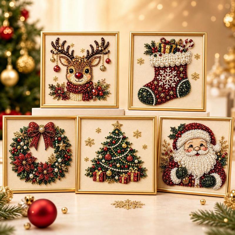 Świąteczny Zestaw DIY z Perłam – Embroidery Xmas recenzja i cena