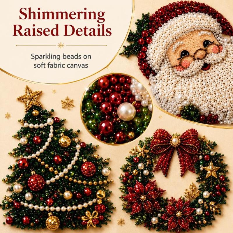 Świąteczny Zestaw DIY z Perłam – Embroidery Xmas recenzja i cena