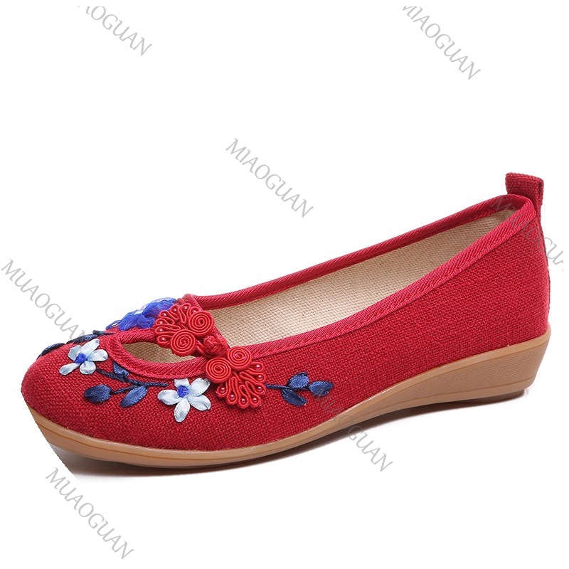 Haftowane damskie wygodne buty – Embroidery Shoes recenzja i cena