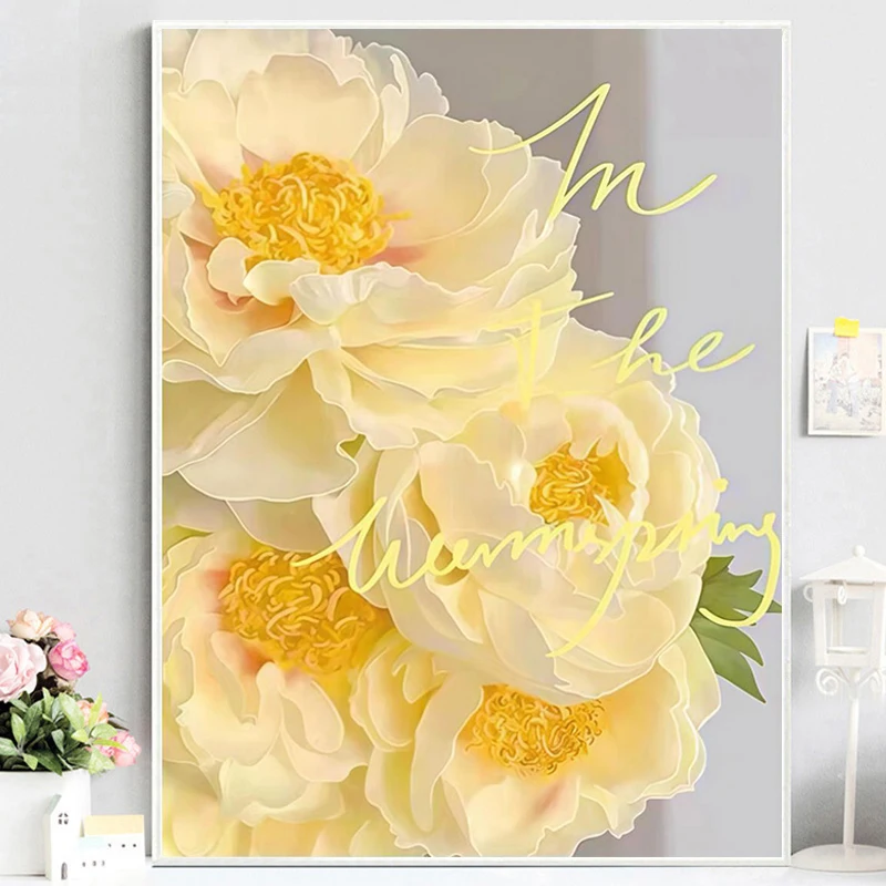 Żółte Kwiaty 5D Diamentowe Mal – Embroidery Yellow Flower recenzja i cena
