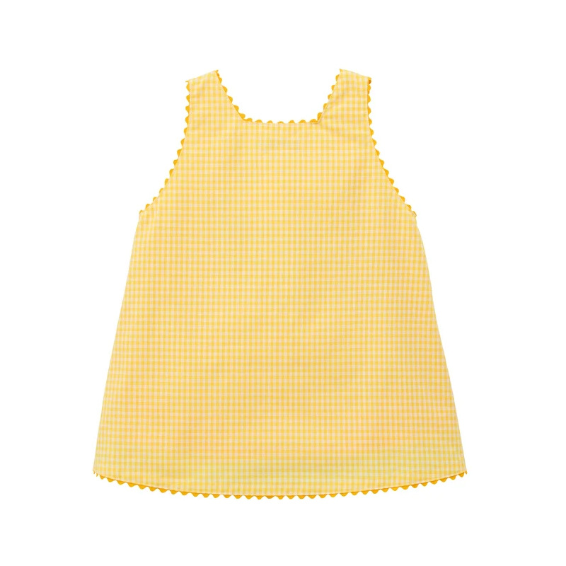 Sukienka ogrodniczka dla dziew – Embroidery Yellow Flower recenzja i cena