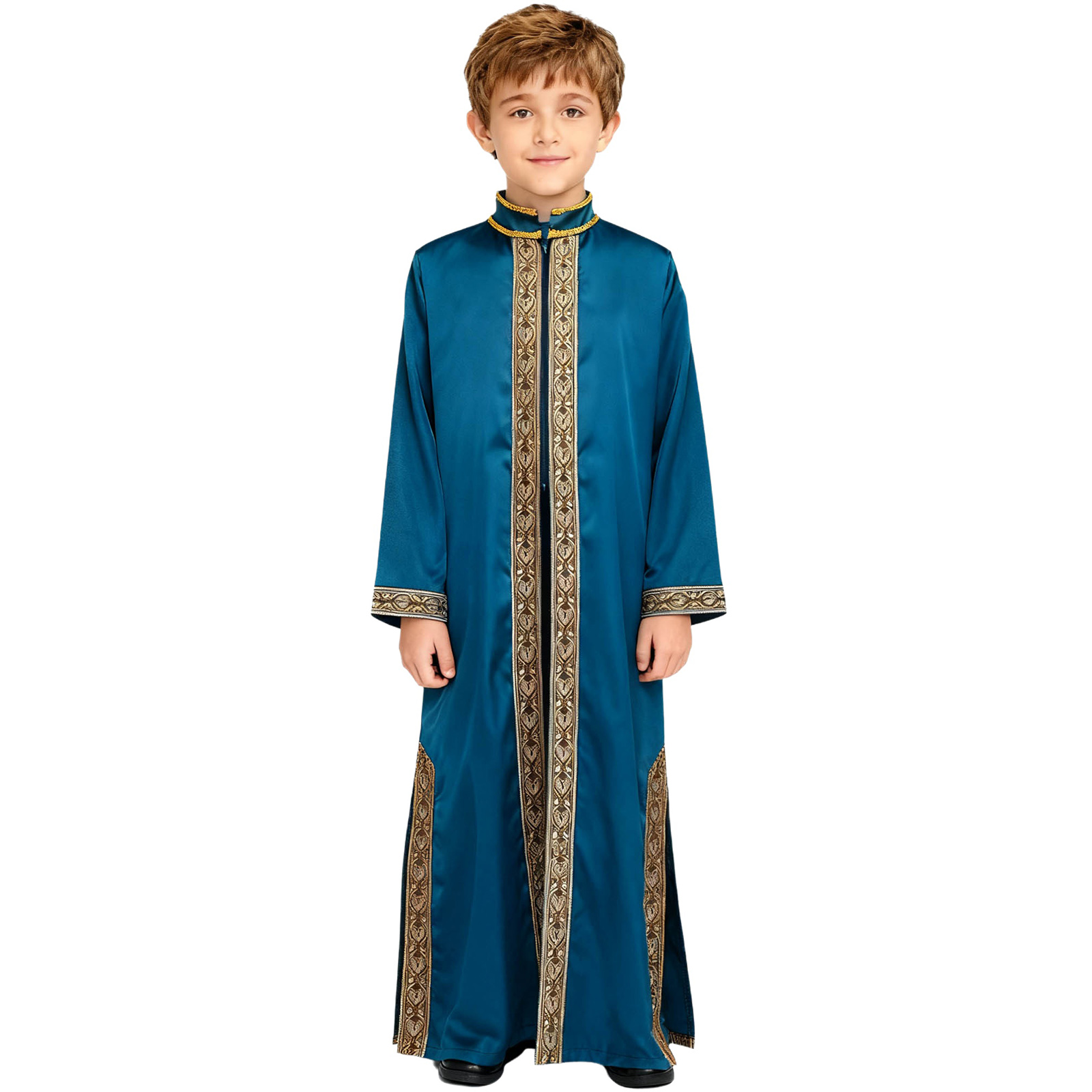 Chłopięce złote haftowane muzu – Embroidery Jacket recenzja i cena