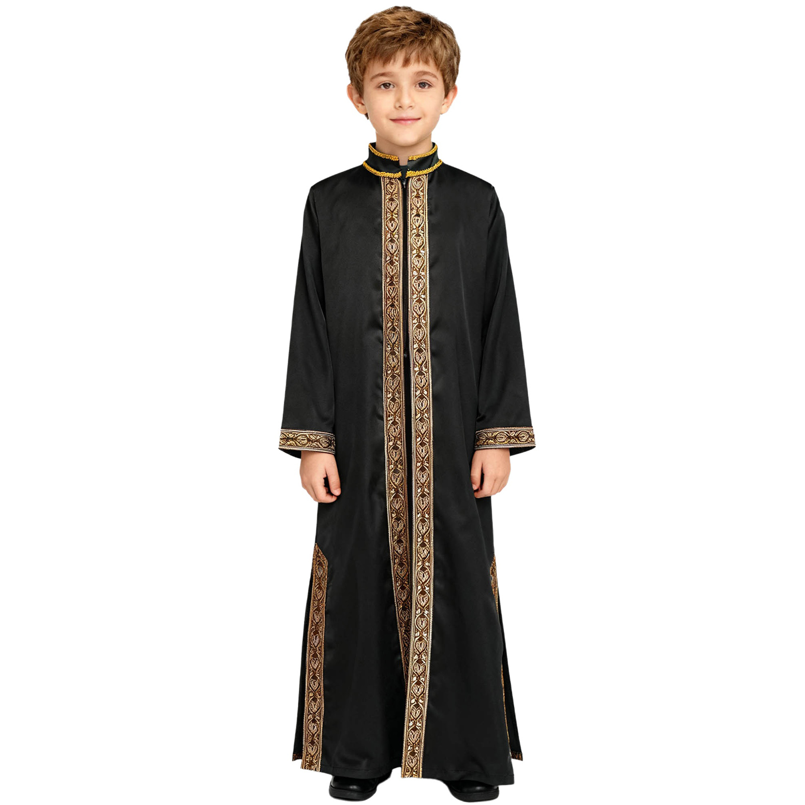 Chłopięce złote haftowane muzu – Embroidery Jacket recenzja i cena