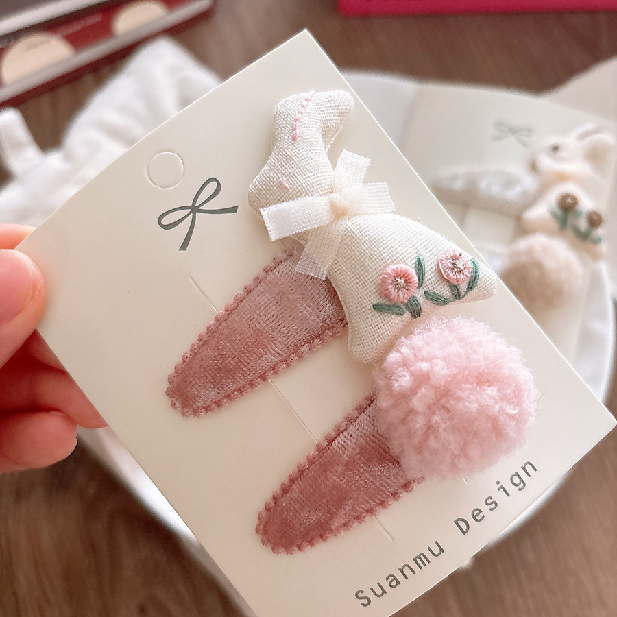 Jesień Zima Słodki haft 3D Śli – Embroidery Rabbit recenzja i cena