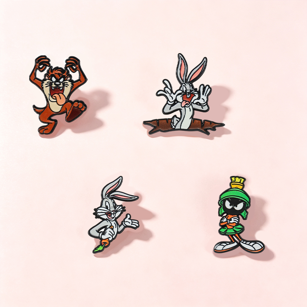 Zestaw 4 szt. przypinek z post – Embroidery Rabbit recenzja i cena