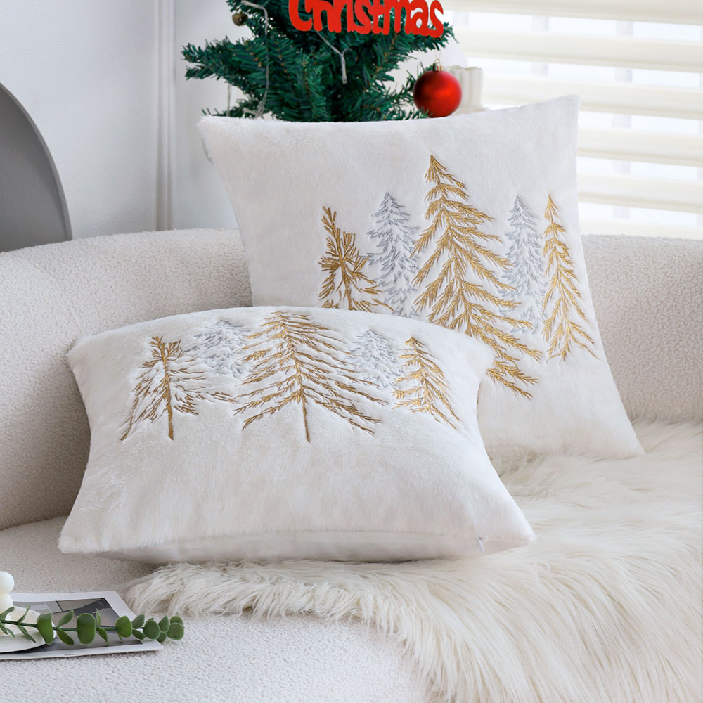 Poszewka na poduszkę z imitacj – Embroidery Xmas recenzja i cena
