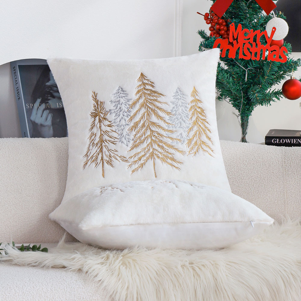 Poszewka na poduszkę z imitacj – Embroidery Xmas recenzja i cena