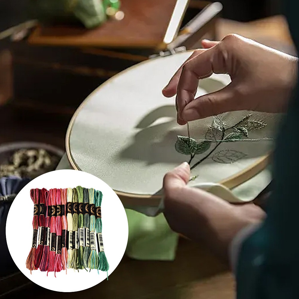 105 jardów nici do haftowania, – Embroidery Floss recenzja i cena