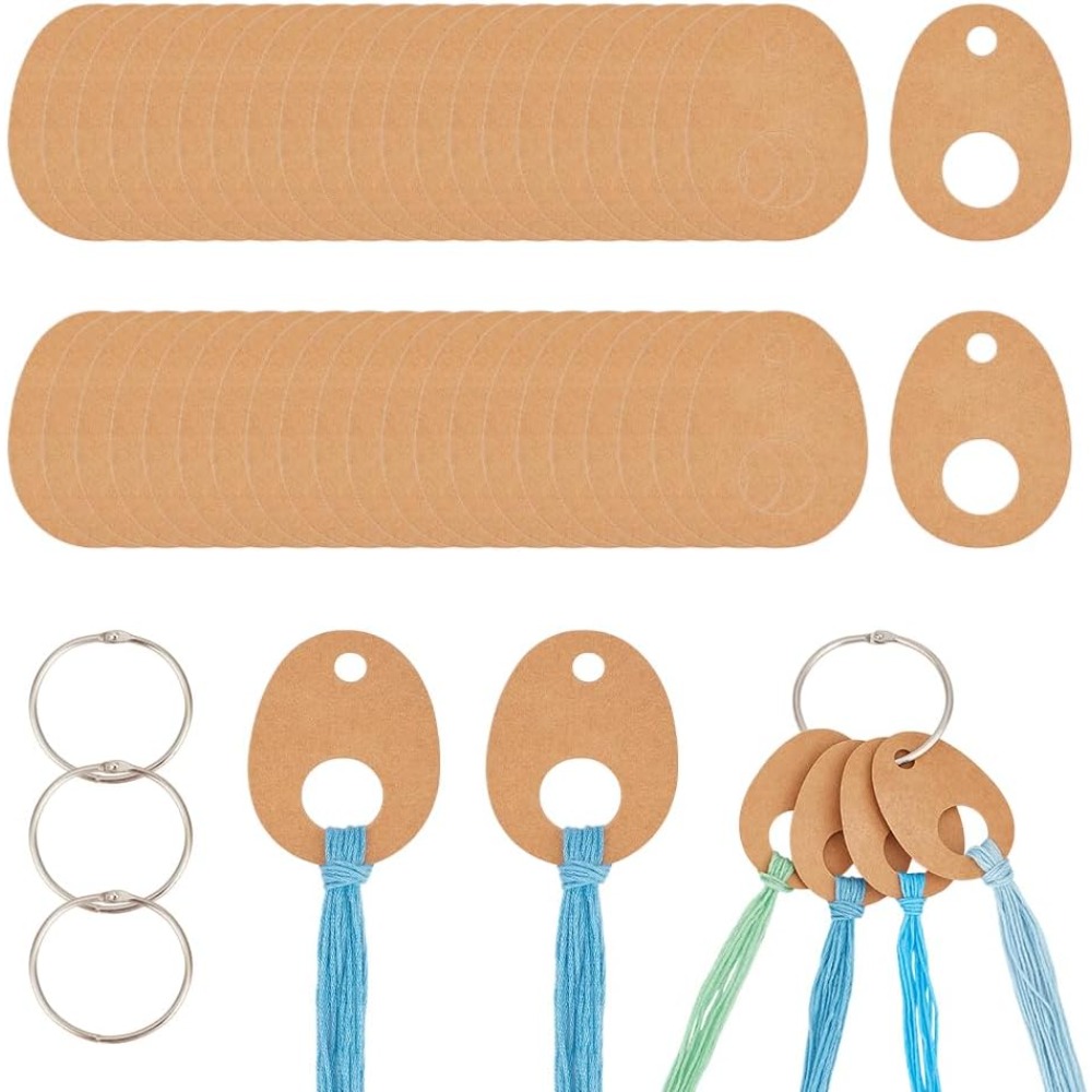 100 szt. Kropli nici do nawlek – Embroidery Floss recenzja i cena