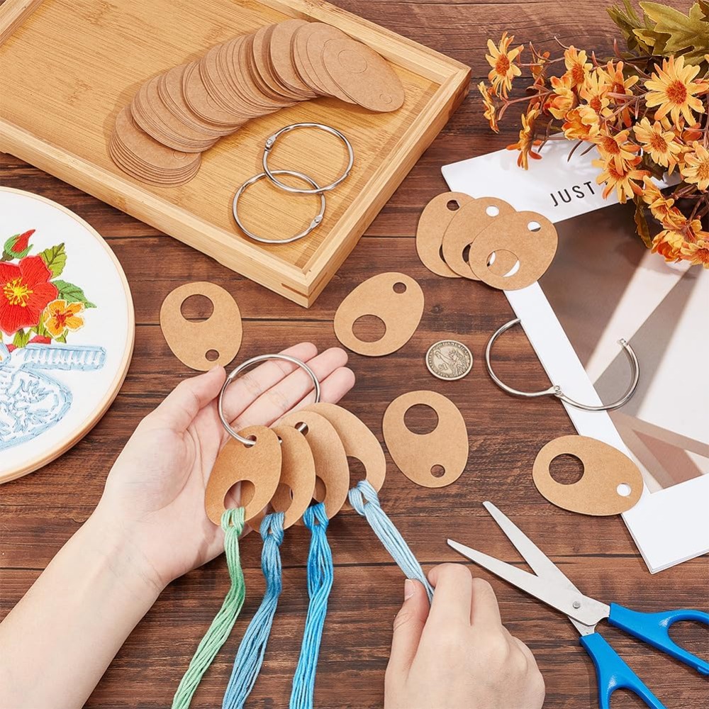 100 szt. Kropli nici do nawlek – Embroidery Floss recenzja i cena