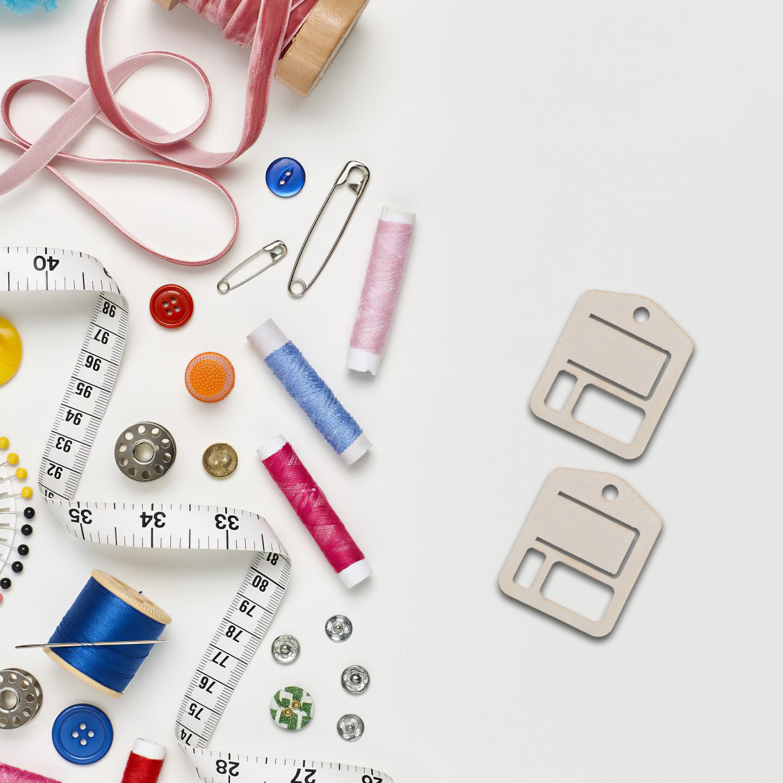 100 szt. Drewniane organizery  – Embroidery Floss recenzja i cena
