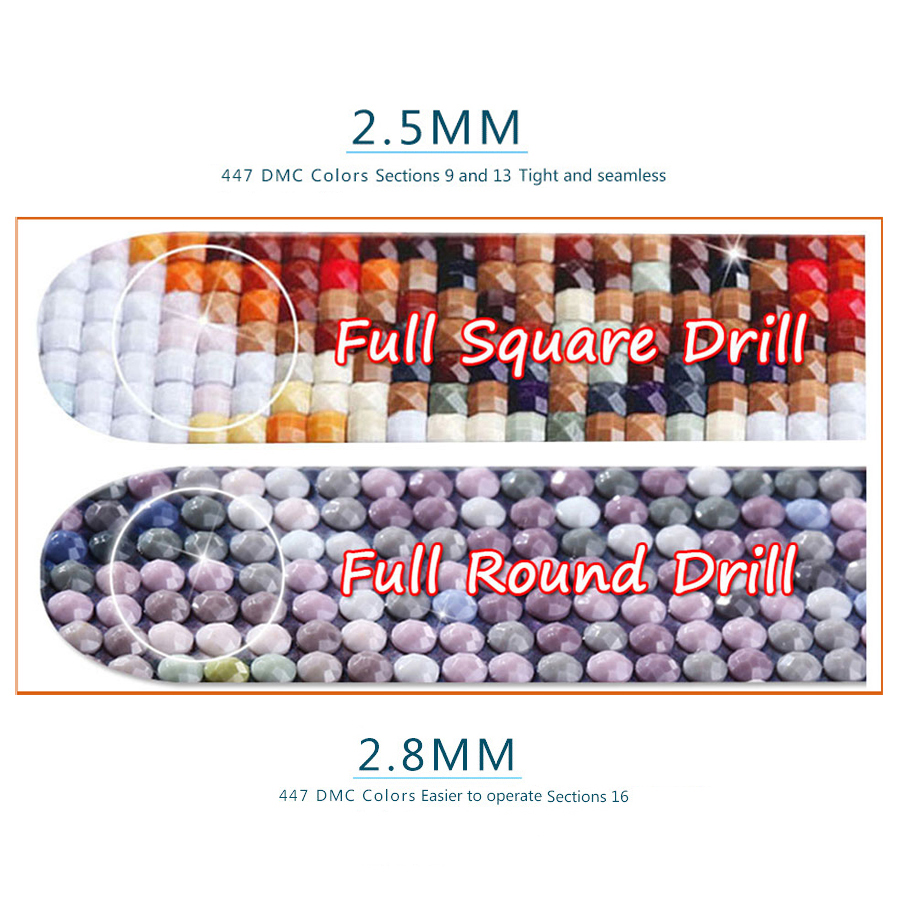 Mozaika diamentowa DIY Biegnąc – Embroidery Running Stitch recenzja i cena
